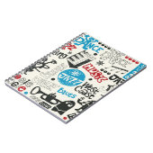 Jazzdoodle-Mischung Notizblock (Linke Seite)