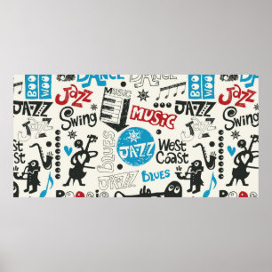 Jazzdoodle-Mischung Poster