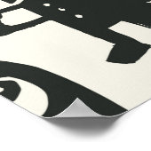 Jazzdoodle-Mischung Poster (Ecke)