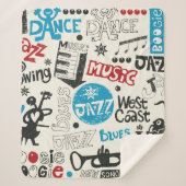 Jazzdoodle-Mischung Sherpadecke (Vorderseite)