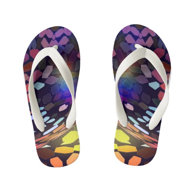 Jazzed Deff Grade2 Kleinkind Flipper Kinderbadesandalen (Fußbett)