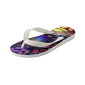 Jazzed Deff Grade2 Kleinkind Flipper Kinderbadesandalen (Schrägansicht)