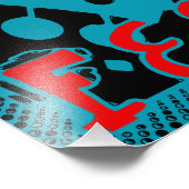 JazzFest Guitar add date, edit text Fotodruck (Ecke)