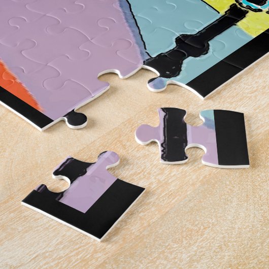 Jazzfest-Kunst Decco Puzzle (Seite)