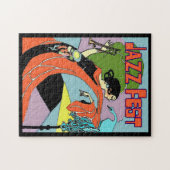Jazzfest-Kunst Decco Puzzle (Horizontal)