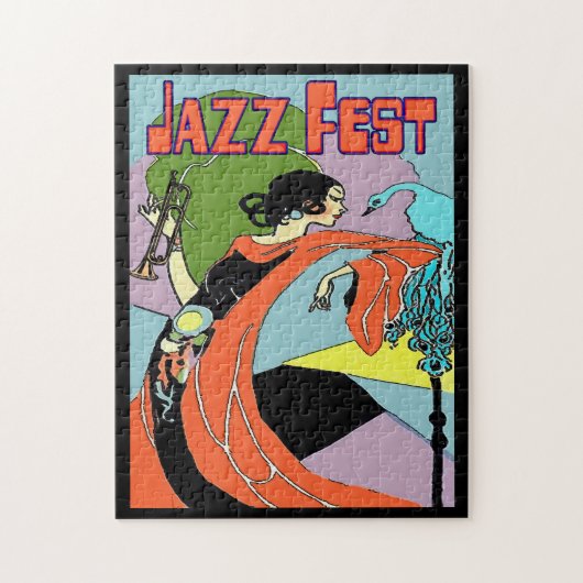 Jazzfest-Kunst Decco Puzzle (Vertikal)