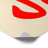 Jazzfest, Peace Liebe, Rasta Man Poster (Ecke)