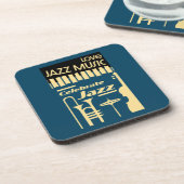 Jazzfestivals und Konzerte Getränkeuntersetzer (Linke Seite)