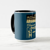 Jazzfestivals und Konzerte Tasse (Vorderseite Links)