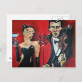 Jazzgeioline Postkarte (Vorne/Hinten)