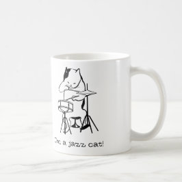 Jazzige Cat-Tasse Kaffeetasse