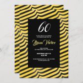 Jazzige Niedliche Blüte Einladung (Vorne/Hinten)