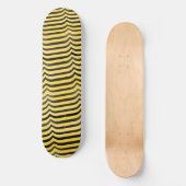 Jazzige Niedliche Blüte Skateboard (Vorderseite)