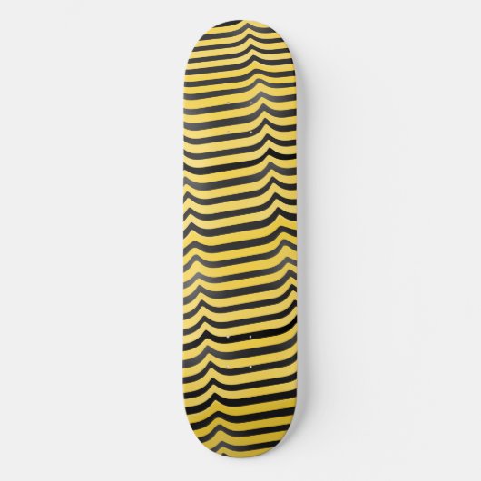 Jazzige Niedliche Blüte Skateboard (Vorderseite)
