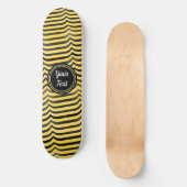 Jazzige Niedliche Blüte Skateboard (Vorderseite)