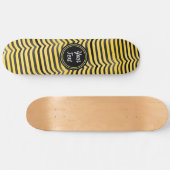 Jazzige Niedliche Blüte Skateboard (Horizontal)