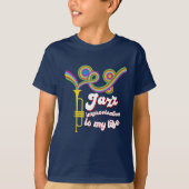 Jazzimprovisierung T-Shirt (Vorderseite)