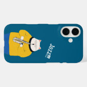Jazzkatze, personalisiert Case-Mate iPhone hülle (Rückseite (Horizontal))