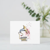 Jazzkatzenmusik, tony fernandes postkarte (Stehend Vorderseite)