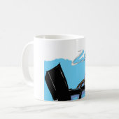 Jazzklavier Kaffeetasse (Vorderseite Links)