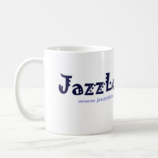 JazzLover große ExtraTasse Kaffeetasse (Links)