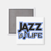 Jazzmagnet Magnet (Vorderseite/Rückseite)