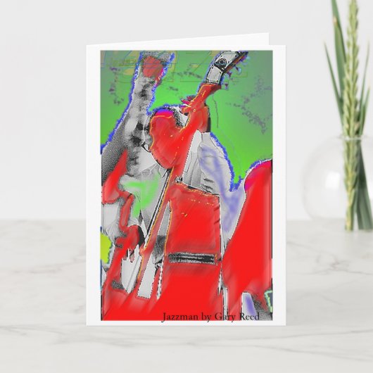 Jazzman Karte (Vorderseite)