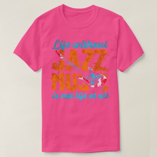 Jazzmusik 10 T-Shirt (Design vorne)