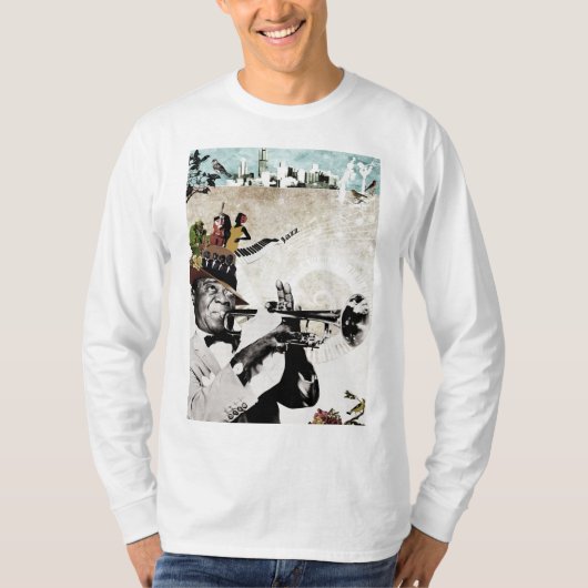 Jazzmusik T-Shirt (Vorderseite)