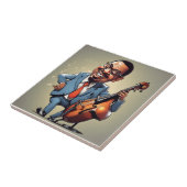 Jazzmusiker Fliese (Seite)