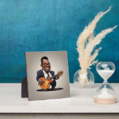 Jazzmusiker Fotoplatte (InSitu)