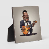 Jazzmusiker Fotoplatte (Vorderseite)