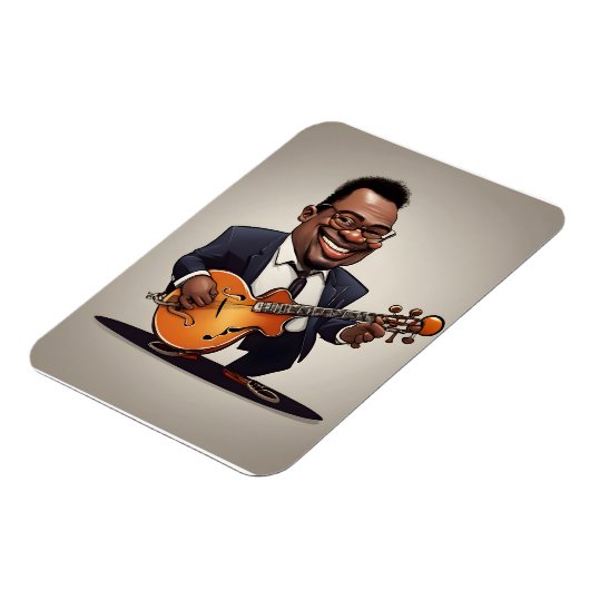 Jazzmusiker Magnet (Linke Seite)