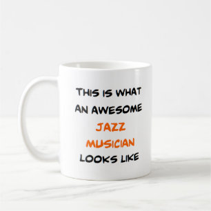 Jazzmusiker, phantastisch kaffeetasse