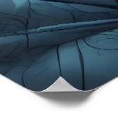 Jazzmusiker Poster (Ecke)