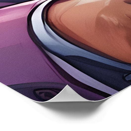 Jazzmusiker Poster (Ecke)