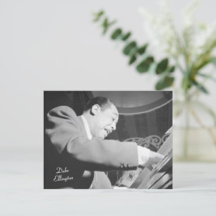 Jazzpianist Duke Ellington Postkarte