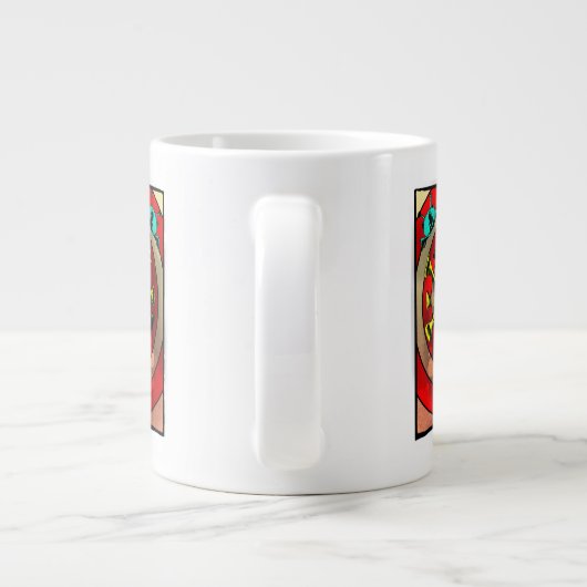 Jazzplayer 2012 Jumbo-Tasse (Rückseite)