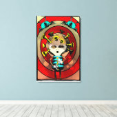 Jazzplayer 2012 leinwanddruck (Insitu (Holzboden))