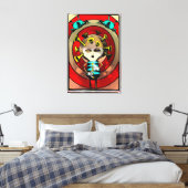 Jazzplayer 2012 leinwanddruck (Insitu (Schlafzimmer))
