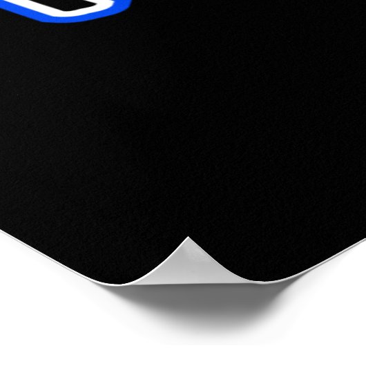 Jazzposter Poster (Ecke)