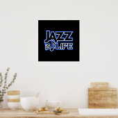 Jazzposter Poster (Küche)