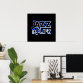 Jazzposter Poster (Heimbüro)