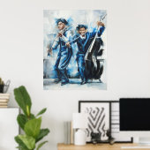 Jazzposter Poster (Heimbüro)