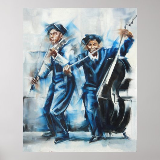 Jazzposter Poster (Vorne)