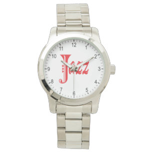 Jazzschild Armbanduhr