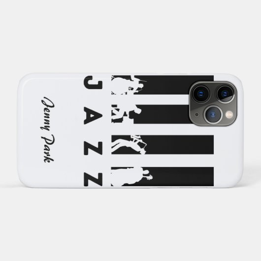 Jazzspieler personalisiert Case-Mate iPhone hülle (Rückseite (Horizontal))