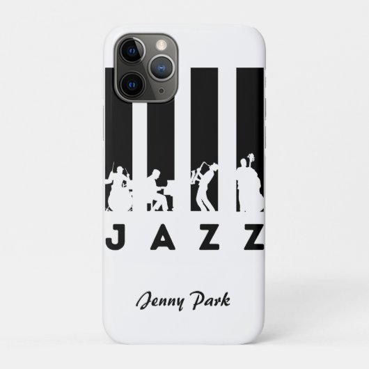 Jazzspieler personalisiert Case-Mate iPhone hülle (Rückseite)