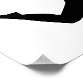 Jazztänzerin Poster (Ecke)