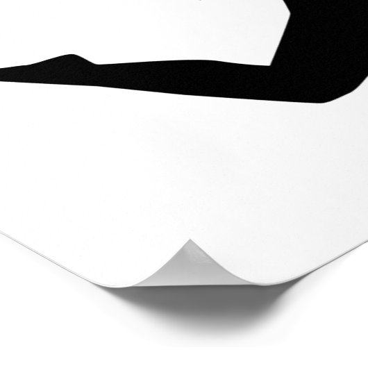 Jazztänzerin Poster (Ecke)